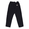 CARHARTT WIP Pantalone Lungo Uomo Flint Pant Black Garment Dyed da uomo