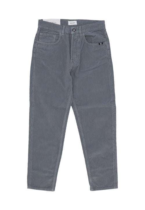 AMISH Pantalone Lungo Uomo Jeremiah Anthracite Work da uomo