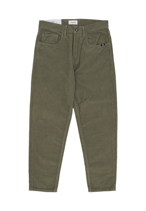 AMISH Pantalone Lungo Uomo Jeremiah Olive Branch da uomo