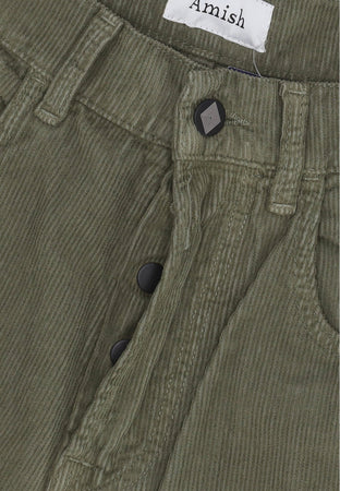 AMISH Pantalone Lungo Uomo Jeremiah Olive Branch da uomo