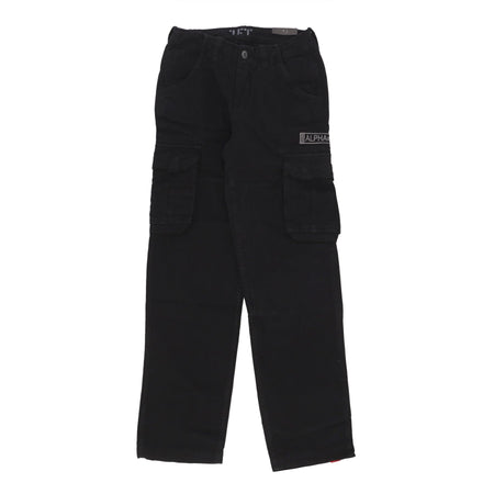 ALPHA INDUSTRIES Pantalone Lungo Uomo Jet Pant Black da uomo