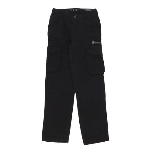 ALPHA INDUSTRIES Pantalone Lungo Uomo Jet Pant Black da uomo