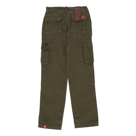 ALPHA INDUSTRIES Pantalone Lungo Uomo Jet Pant Dark Olive da uomo