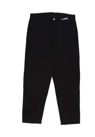 DISCLAIMER Pantalone Lungo Uomo Logo Pant Black da uomo