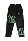 DISCLAIMER Pantalone Lungo Uomo Logo Pant Black da uomo