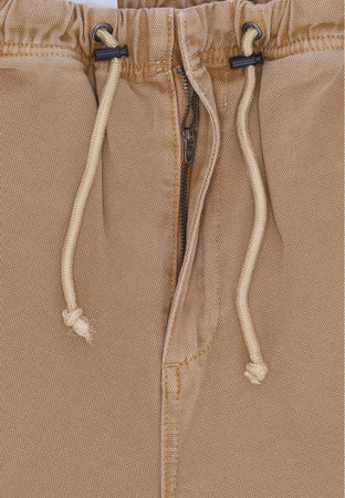 AMISH Pantalone Lungo Uomo Parachute Dark Beige da uomo