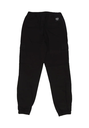 IUTER Pantalone Lungo Uomo Ripstop Cargo Jogger Black da uomo