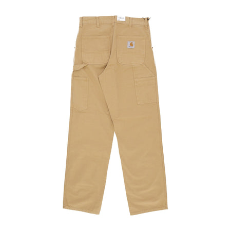 CARHARTT WIP Pantalone Lungo Uomo Single Knee Pant Bourbon Garment Dyed da uomo