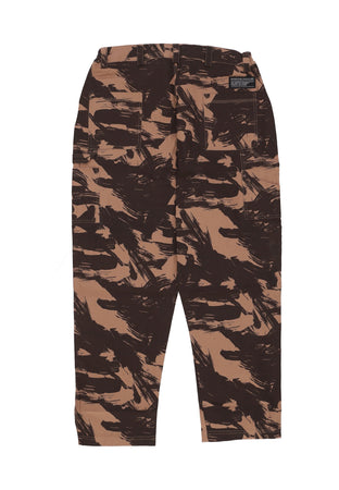 5TATE OF MIND Pantalone Lungo Uomo Worker Pants Brown/camo da uomo