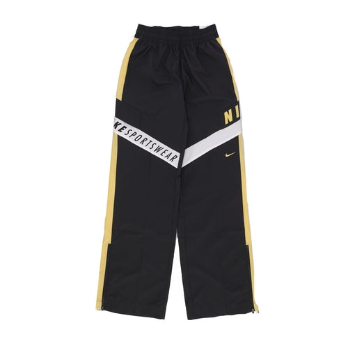 Nike Pantalone Tuta Donna W Sportswear High-waisted Pant Dk Smoke Grey/saturn Gold/white da donna