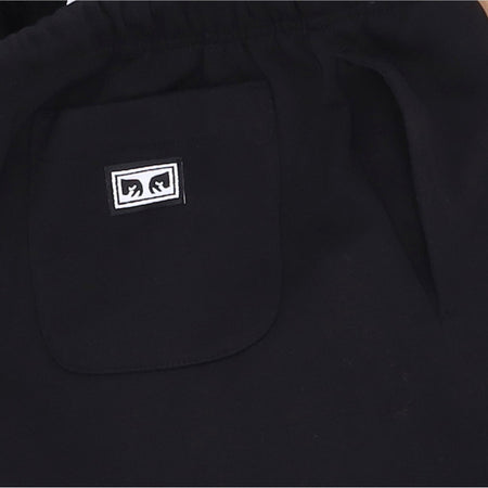 OBEY Pantalone Tuta Felpato Uomo Bold Sweatpants Black da uomo