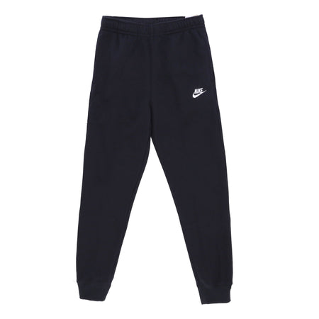 Nike Pantalone Tuta Felpato Uomo Club Jogger Bb Black/black/white da uomo