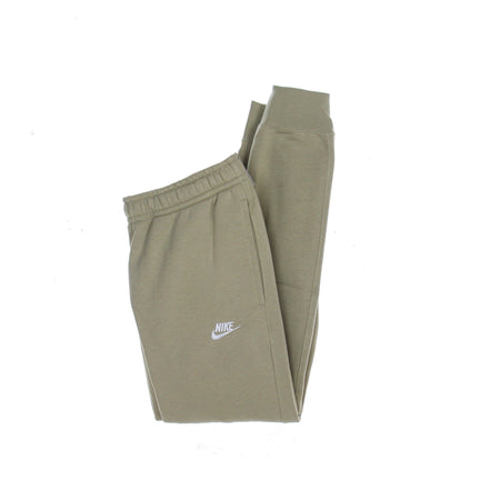 Nike Pantalone Tuta Felpato Uomo Club Jogger Bb Limestone/limestone/white da uomo