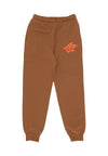 Nike Pantalone Tuta Felpato Uomo Club Nvlty Jogger Lt British Tan/safety Orange da uomo