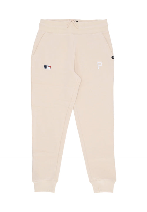 47 BRAND Pantalone Tuta Felpato Uomo Mlb Base Runner Emb Burnside Pants Pitpir Sandstorm da uomo