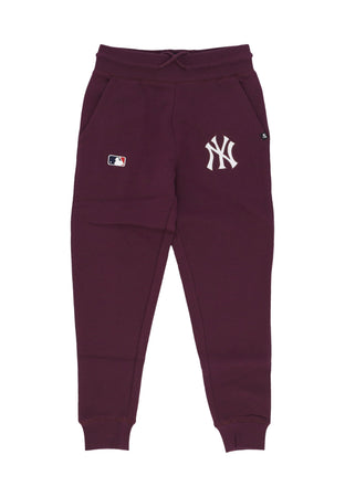 47 BRAND Pantalone Tuta Felpato Uomo Mlb Emb Burnside Tp Neyyan Plum da uomo