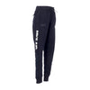 Nike Pantalone Tuta Felpato Uomo Sportswear Air Brushed-black Fleece Joggers Black/light Bone da uomo