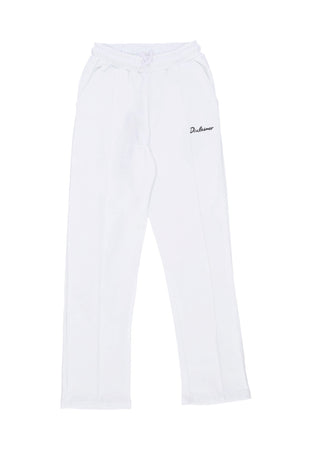 DISCLAIMER Pantalone Tuta Leggero Donna W Logo Pant White/st Black da donna