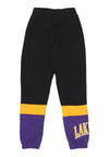 NEW ERA Pantalone Tuta Leggero Donna W Nba Colour Block Jogger Loslak Black/authentic Gold da donna