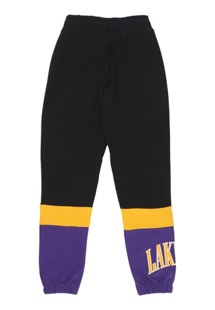 NEW ERA Pantalone Tuta Leggero Donna W Nba Colour Block Jogger Loslak Black/authentic Gold da donna