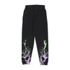 PHOBIA Pantalone Tuta Leggero Uomo Bicolor Lightning Print Pants Black da uomo