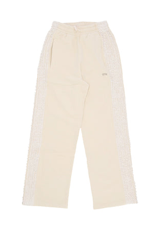 ARTE Pantalone Tuta Leggero Uomo Flower Tape Pants Cream da uomo