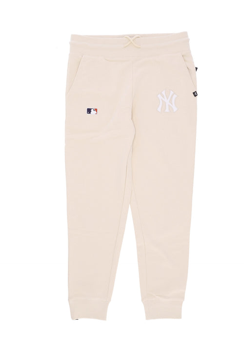 47 BRAND Pantalone Tuta Leggero Uomo Mlb Embroidery Helix Pants Neyyan Oat Milk da uomo