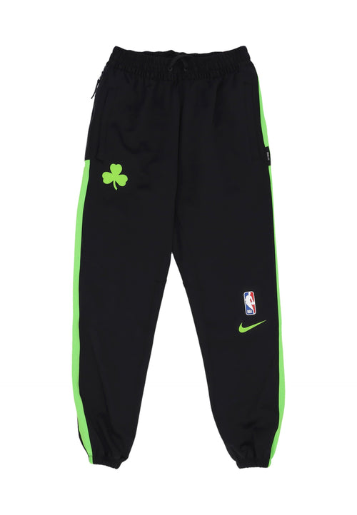 NIKE NBA Pantalone Tuta Uomo Nba City Edition Dri-fit Showtime Pant Boscel Black/action Green da uomo