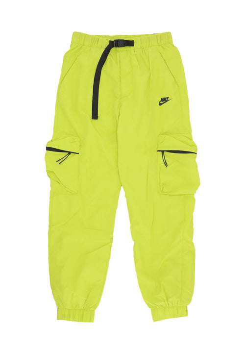 Nike Pantalone Tuta Uomo Tech Woven Cargo Bright Cactus/black da uomo