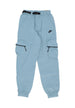 Nike Pantalone Tuta Uomo Tech Woven Cargo Denim Turq/black da uomo
