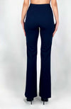 Pantaloni-blu-a-zampa-con-raso-in-vita