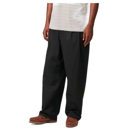 CARHARTT WIP pantaloni carhartt wip evan pant - black garment dyed da uomo