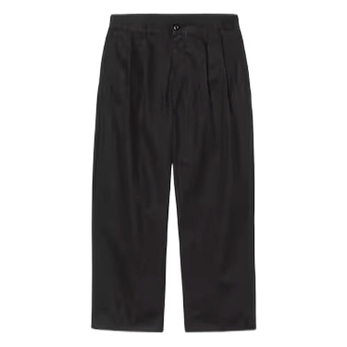 CARHARTT WIP pantaloni carhartt wip evan pant - black garment dyed da uomo