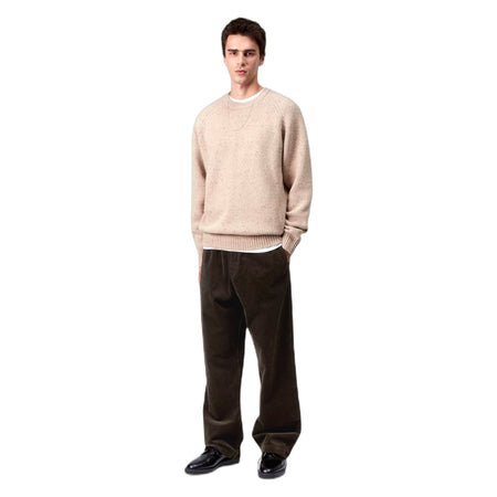 CARHARTT WIP pantaloni carhartt wip floyde pant - tobacco rinsed da uomo