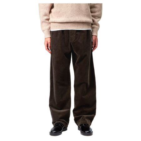 CARHARTT WIP pantaloni carhartt wip floyde pant - tobacco rinsed da uomo
