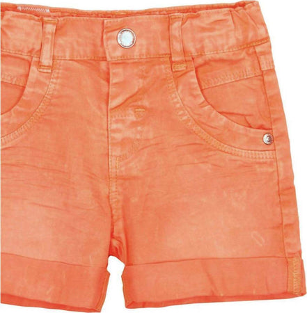 Pantaloni Corti Bambino Arancioni Denim Jeans Arancio Bimbo Bermuda Estivi Elasticizzati Stretch Arancione Boboli 337025 pantaloncino baby maschio Piccole Canaglie - Tropea, Commerciovirtuoso.it