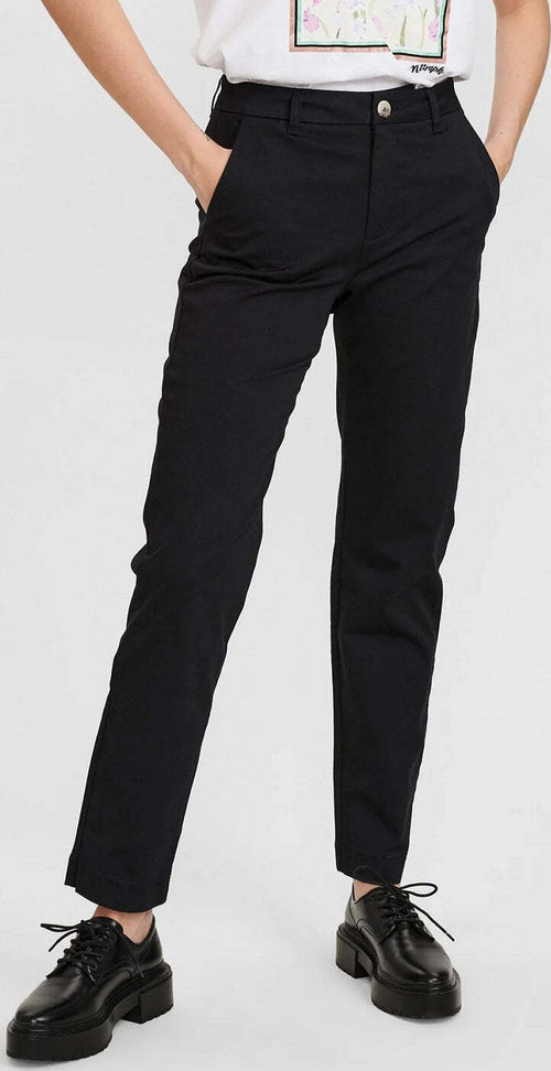 Pantaloni Donna Numph Nucaddie Pant Neri Moda/Donna/Abbigliamento/Pantaloni Snotshop - Roma, Commerciovirtuoso.it