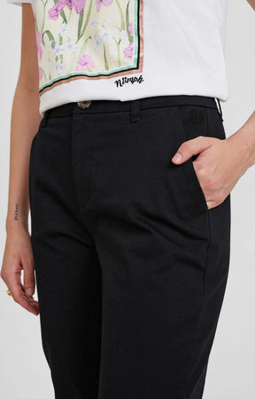 Pantaloni Donna Numph Nucaddie Pant Neri Moda/Donna/Abbigliamento/Pantaloni Snotshop - Roma, Commerciovirtuoso.it