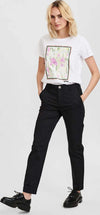 Pantaloni Donna Numph Nucaddie Pant Neri Moda/Donna/Abbigliamento/Pantaloni Snotshop - Roma, Commerciovirtuoso.it