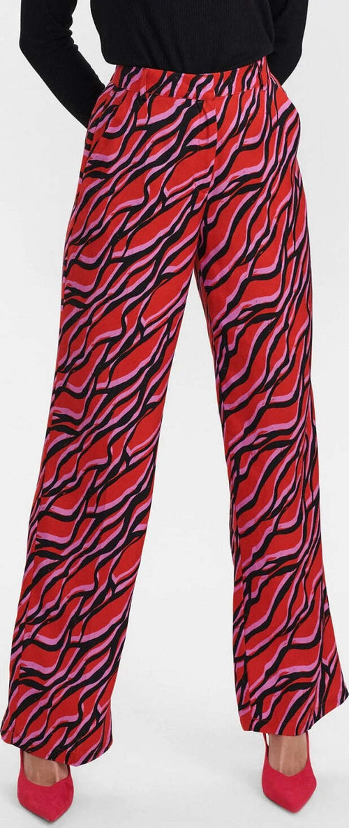 Pantaloni Donna Numph Nuelvida Pant Gamba Larga Fantasia Moda/Donna/Abbigliamento/Pantaloni Snotshop - Roma, Commerciovirtuoso.it