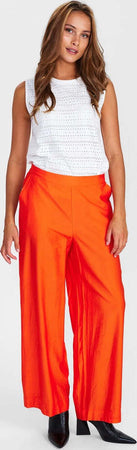 Pantaloni Donna Numph Nupil Gamba Larga Moda/Donna/Abbigliamento/Pantaloni Snotshop - Roma, Commerciovirtuoso.it