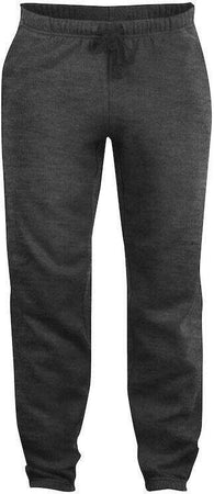 Pantaloni Felpa Basic Antracite Melange Pantaloni Sportivi Tempo Libero