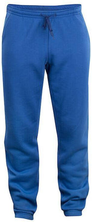 Pantaloni Felpa Basic Royal Azzurro Pantaloni Sportivi Tempo Libero