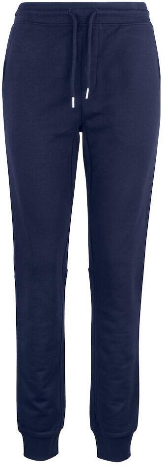 Pantaloni Felpa Clique Blu Pantaloni Uomo Cotone Organico Ecosostenibile