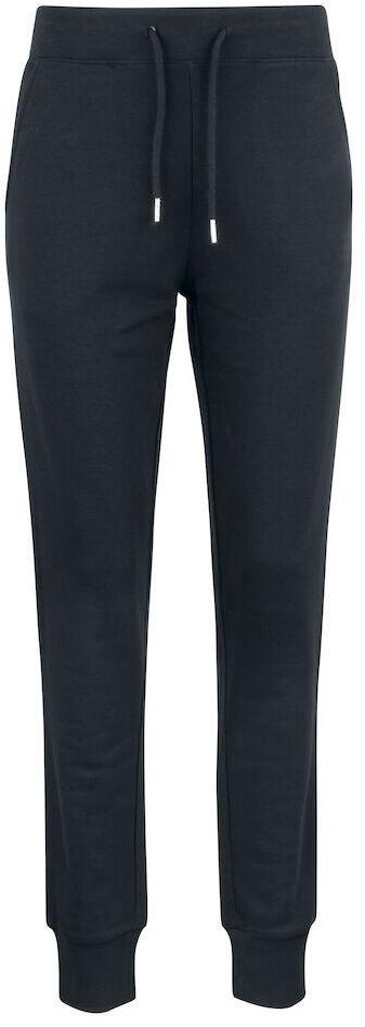 Pantaloni Felpa Uomo Clique Nero Pantaloni Donna Cotone Organico Ecosostenibile