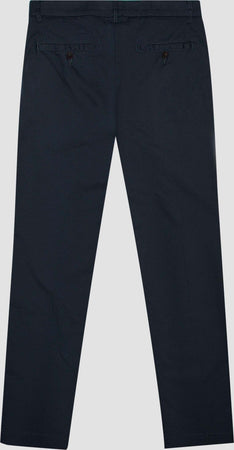 Pantaloni-mark-slim-fit-in-twill-di-cotone-elastico