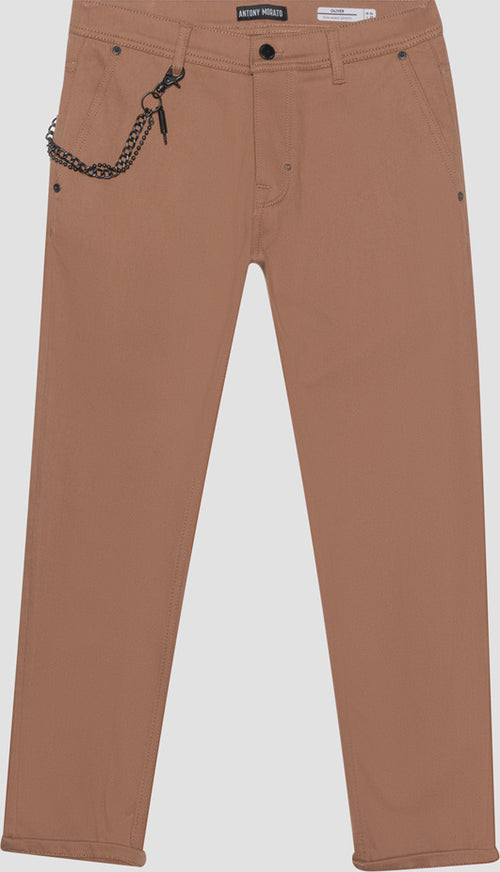 Pantaloni slim fit cammello Moda/Uomo/Abbigliamento/Pantaloni Kanal 32 - Santa Maria di Licodia, Commerciovirtuoso.it