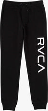 Pantaloni Tuta Bambino Rvca Big Rvca Neri Moda/Bambini e ragazzi/Abbigliamento/Abbigliamento sportivo/Pantaloni sportivi/Pantaloni da ginnastica Snotshop - Roma, Commerciovirtuoso.it