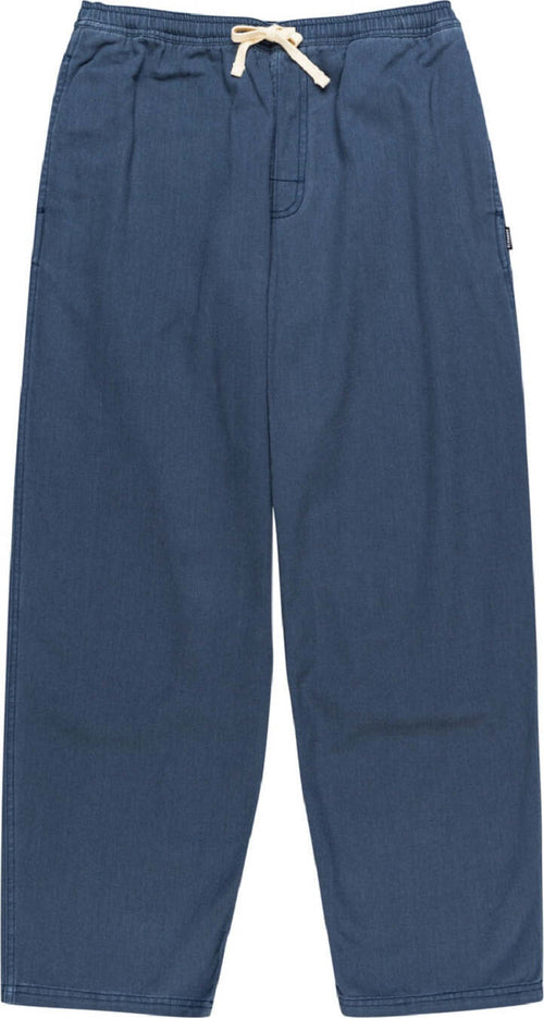 Pantaloni Uoo Element Chillin Twill Navy Con Elastico in Vita Gamba Larga Moda/Uomo/Abbigliamento/Pantaloni Snotshop - Roma, Commerciovirtuoso.it