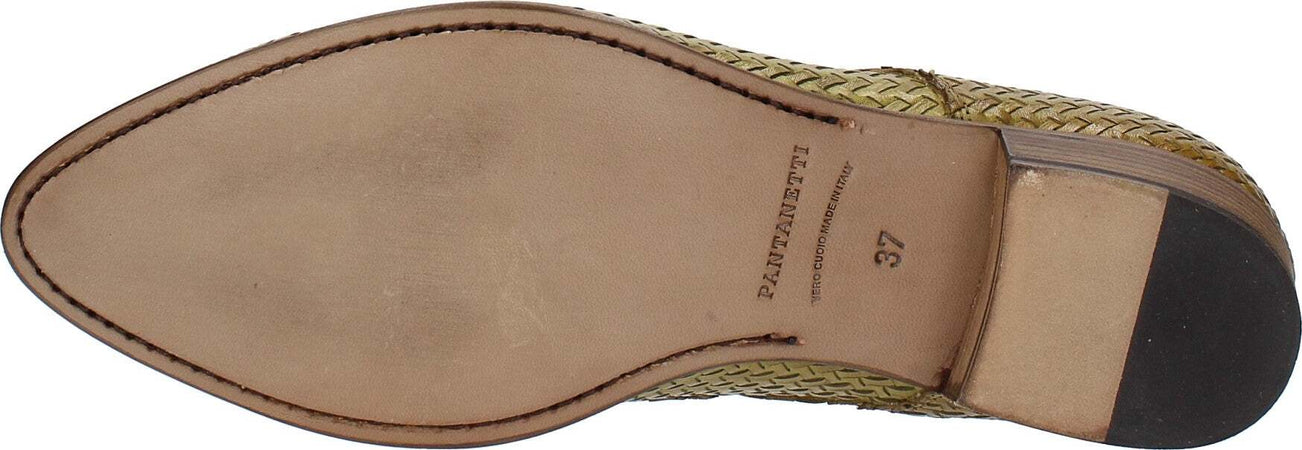Pantanetti-Scarpe-basse-Verde-da-donna